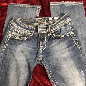 Miss me boot cut jeans, size 27